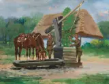 Jerzy Kossak, UŁANI PRZY STUDNI