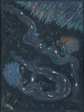 Jan Dobkowski, WIBRUJĄCA NATURA, 1989, olej, akryl, płótno