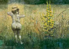 Jerzy Duda-Gracz, KAMION – DANAE – 2, 1999, olej, płyta pilśniowa