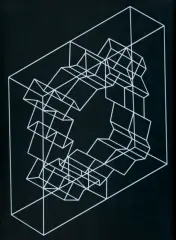 Zbigniew Gostomski, PENETRACJA KWADRATU, 2000/2015, lightbox (druk na plexi, podświetlenie)