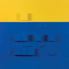 Radosław Sowiak, SEN O KAZIMIERZU M, 2017, relief, akryl, sklejka, drewno