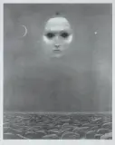 BEZ TYTUŁU by Zdzisław Beksiński, 1973/2003, giclee, papier, sold Feb 2023