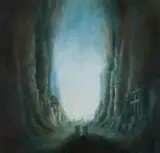 Andrzej Maląg, GREY HARBOUR 2, 2020, olej, płyta
