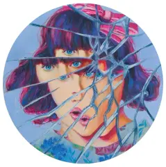 Natalia Rak, BY ACCIDENT, 2017, akryl, płótno