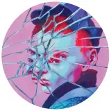 Natalia Rak, ON PURPOSE, 2017, akryl, płótno
