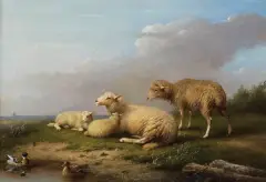 Francois Severdonck van, ​​​​​​​OWCE, 1875, olej, deska