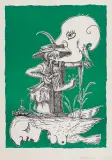 Z TEKI „ZABAWNE SNY PANTAGRUELA” by Salvador Dalí, 1973, litografia barwna, papier japoński, offered Dec 2022