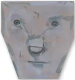Stasys Eidrigevičius, MASKA, 1996, pastel, papier