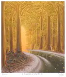 Jacek Yerka, ZŁOTOUJŚCIE, 2021, giclee, papier