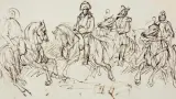 Piotr Michałowski, NAPOLEON / SZKICE POSTACI