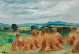 Wojciech Weiss, PEJZAŻ ZE STOGAMI