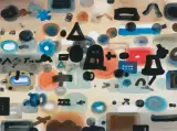 Jan Tarasin, SYTUACJA, 1983, akwarela, papier