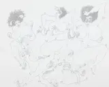 Jan Dobkowski, BEZ TYTUŁU, 1992, ołówek, papier
