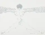 Jan Dobkowski, BEZ TYTUŁU, 1992, ołówek, papier