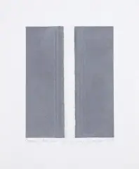 Andrzej Gieraga, CZERŃ I BIEL III A, 1988, linoryt, druk wypukły suchy, papier