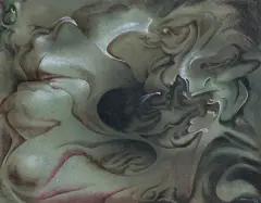 Jerzy Skarżyński, BEZ TYTUŁU, 1992, tusze barwne, pióro, akwarela, gwasz, papier