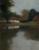 Alfons Karpiński, PEJZAŻ Z BRONOWIC. NOKTURN