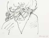 Wojciech Fangor, Szkic do obrazu „Siostry”