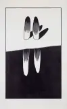 Zbigniew Lutomski, ŚLAD V, 1984, linoryt, papier