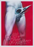 PROJEKT PLAKATU DO FILMU „ŚMIERĆ DZIECIOROBA” by Wiesław Wałkuski, gwasz, pastel, papier, sold Oct 2022