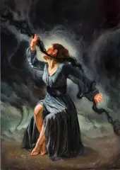 Anna Tomicka, NOCTURNE NO.1., 2022, olej, płótno