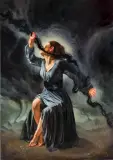 Anna Tomicka, NOCTURNE NO.1., 2022, olej, płótno