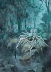 Paweł Słabiak, SPIDERS #6, 2022, olej, płótno