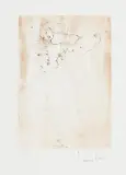 Léonor Fini, Skrzypaczka, 1973, akwaforta barwna, papier