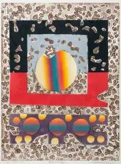 Tadeusz Lapinski, Astrologia, 1971, litografia barwna, papier