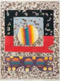 Tadeusz Lapinski, Astrologia, 1971, litografia barwna, papier