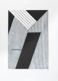 Ryszard Otręba, WYODRĘBNIENIE SYGNAŁU IV B, 1989, gipsoryt, bibułka japońska