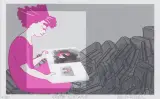 Marta Płońska, CZYTA CZYTANE, giclée, papier