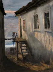 Henryk Weyssenhoff, ZAKĄTEK TALNEGO, 1891, olej, płótno