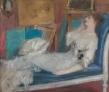 Teodor Axentowicz, W PRACOWNI ARTYSTY