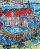 WAWEL by Edward Dwurnik, 2018, olej, akryl, płótno, sold Jun 2022