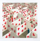 PRZESADNA DROBIAZGOWOŚĆ by Rafał Olbiński, inkografia, papier, sold Jun 2022