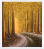 Jacek Yerka, ZŁOTOUJŚCIE 1/50, giclée, papier