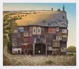 Jacek Yerka, TRIUMFALNY POWRÓT 1/50, giclée, papier