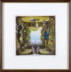 Ogrody Krysi 1/100 by Jacek Yerka, giclée, papier, sold May 2022