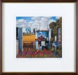Jacek Yerka, Zamieszanie w kuchni 1/100, giclée, papier