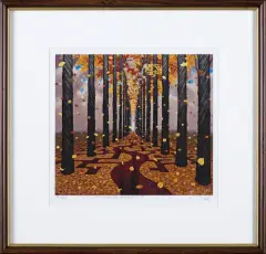 Jesienny labirynt 1/100 by Jacek Yerka, giclée, papier, sold May 2022