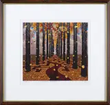 Jacek Yerka, Jesienny labirynt 1/100, giclée, papier