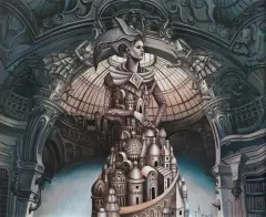 AOIDE by Tomasz Sętowski, olej, płótno, offered Apr 2022