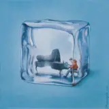 Paweł Kuczyński, ICE, 2020, ecoline, kredki, papier