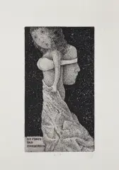 Exlibris Jana Rhebergena by Stasys Eidrigevičius, 1980, akwaforta, papier, offered Mar 2022
