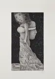 Stasys Eidrigevičius, Exlibris Jana Rhebergena, 1980, akwaforta, papier