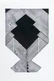 Ryszard Otręba, WYODRĘBNIENIE SYGNAŁU, 1986, gipsoryt, bibułka japońska