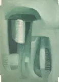 Zdzisław Stanek, OBRAZ ŚWIATEŁ 2, 1961, akwarela, tusz, pastel, papier