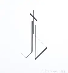 BEZ TYTUŁU by Henryk Stażewski, 1984, serigrafia, papier, offered Mar 2022