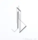 Henryk Stażewski, BEZ TYTUŁU, 1984, serigrafia, papier